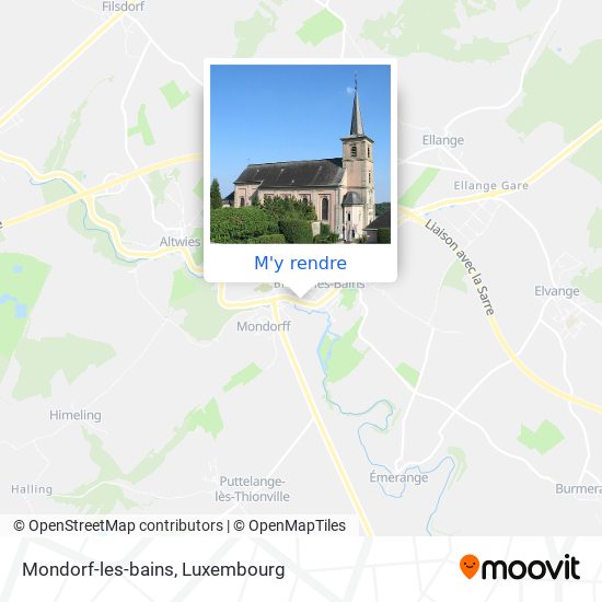 Mondorf-les-bains plan