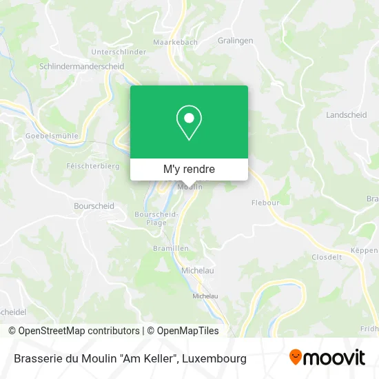 Brasserie du Moulin "Am Keller" plan