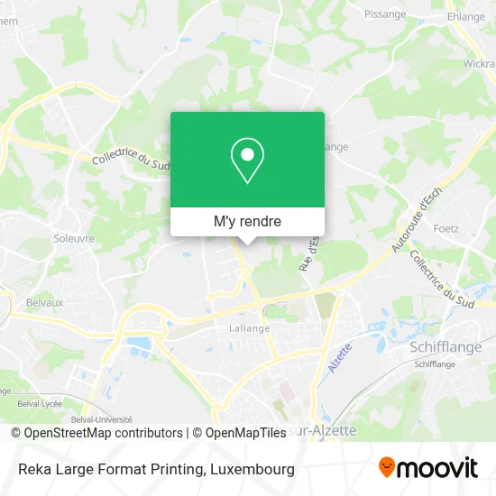 Reka Large Format Printing plan