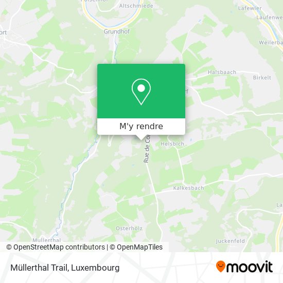 Müllerthal Trail plan