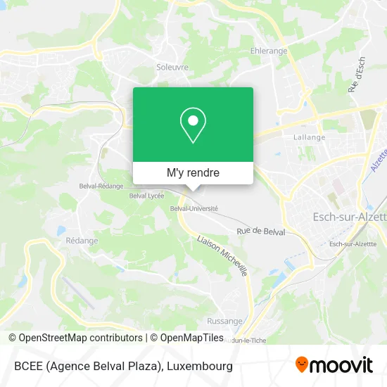 BCEE (Agence Belval Plaza) plan