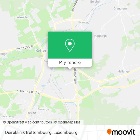 Déireklinik Bettembourg plan