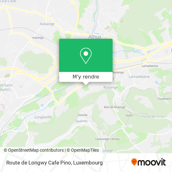 Route de Longwy Cafe Pino plan