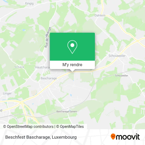 Beschfest Bascharage plan
