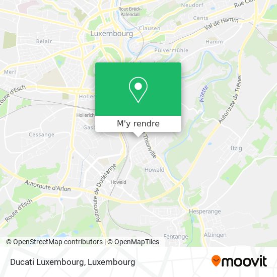 Ducati Luxembourg plan