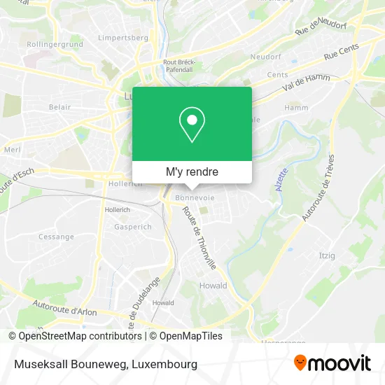 Museksall Bouneweg plan