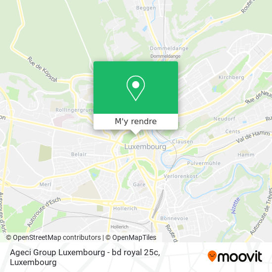 Ageci Group Luxembourg - bd royal 25c plan