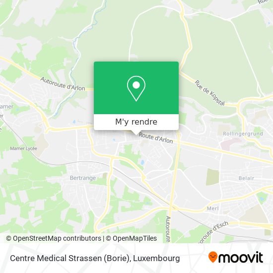 Centre Medical Strassen (Borie) plan