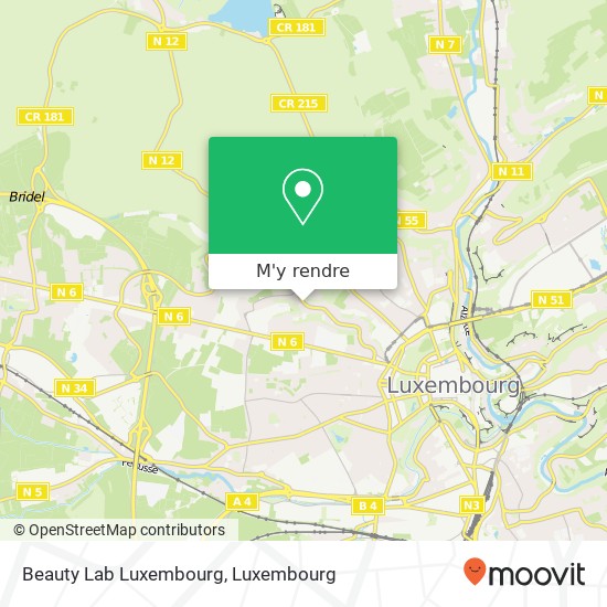 Beauty Lab Luxembourg plan