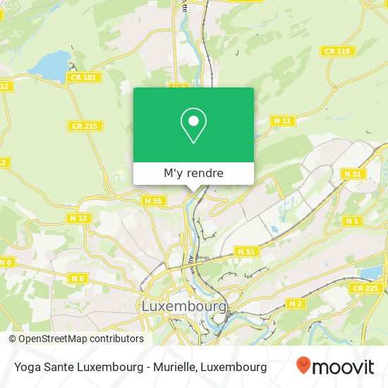 Yoga Sante Luxembourg - Murielle plan