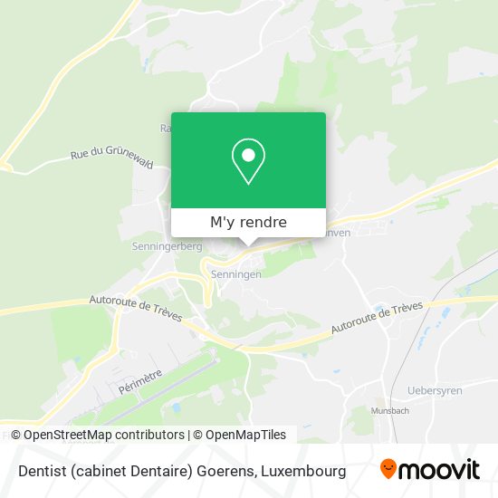 Dentist (cabinet Dentaire) Goerens plan