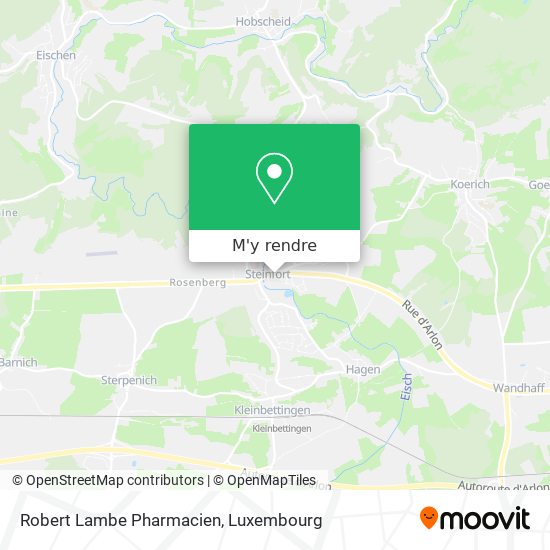 Robert Lambe Pharmacien plan