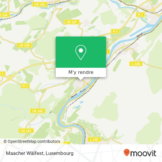 Maacher Wäifest plan