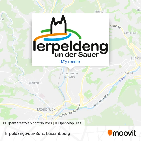 Erpeldange-sur-Sûre plan