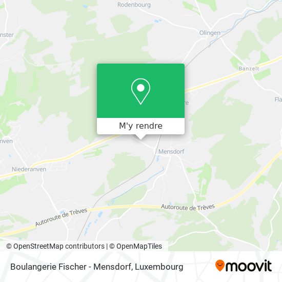 Boulangerie Fischer - Mensdorf plan