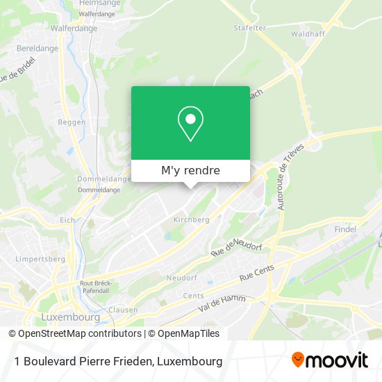1 Boulevard Pierre Frieden plan