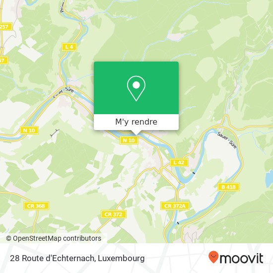 28 Route d'Echternach plan