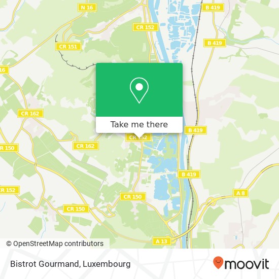 Bistrot Gourmand, Waistrooss 5495 Schengen plan