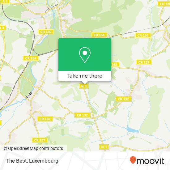 The Best, 5, Route de Thionville 5771 Weiler-la-Tour plan