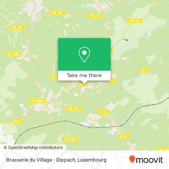 Brasserie du Village - Dippach, 58, Route de Luxembourg 4972 Dippach plan