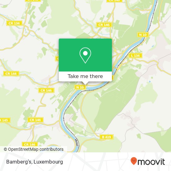 Bamberg's, 131, Route du Vin 5416 Wormeldange Luxembourg plan