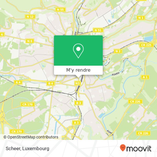 Scheer, N3 1611 Luxembourg plan