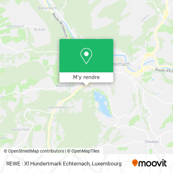 REWE : Xl Hundertmark Echternach plan