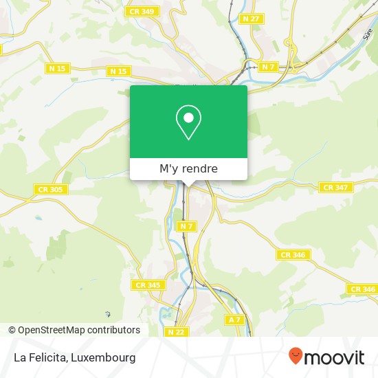 La Felicita, Route de Luxembourg 9125 Schieren plan