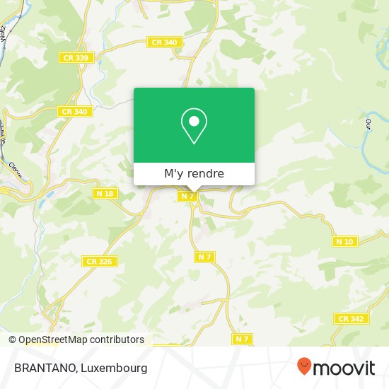 BRANTANO, 13, Marbuergerstrooss 9764 Clervaux plan