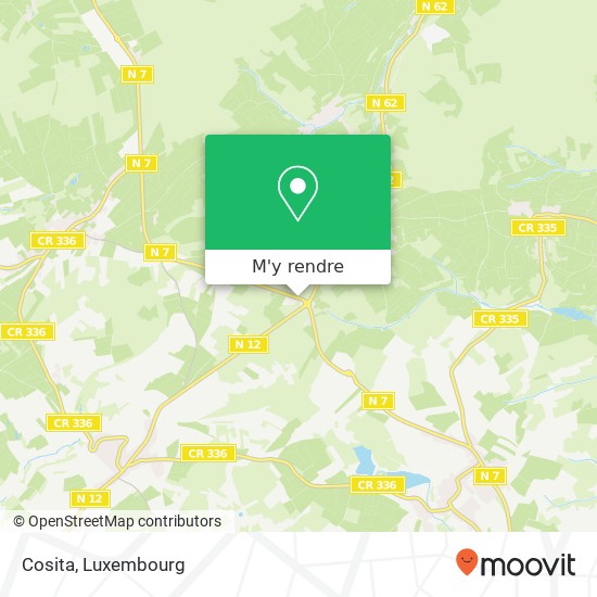Cosita, Op der Haart 9999 Weiswampach Luxembourg plan