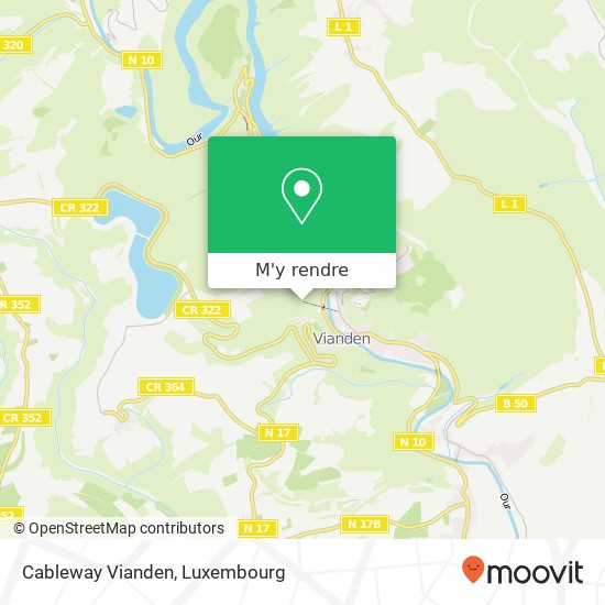 Cableway Vianden plan