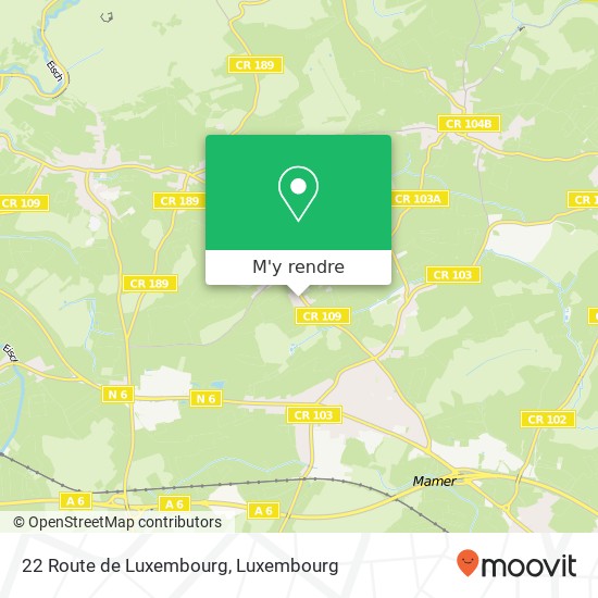 22 Route de Luxembourg plan