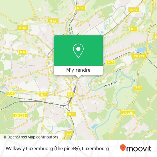 Walkway Luxembuorg (the pineRy) plan
