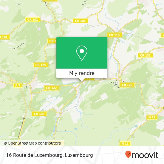 16 Route de Luxembourg plan