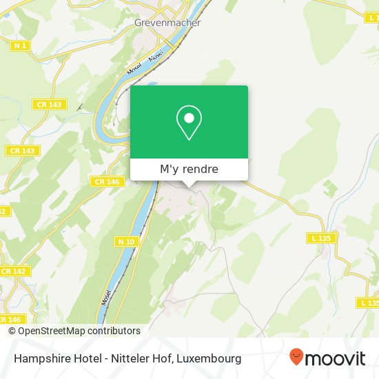 Hampshire Hotel - Nitteler Hof plan