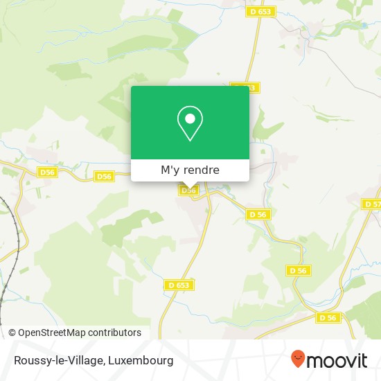 Roussy-le-Village plan