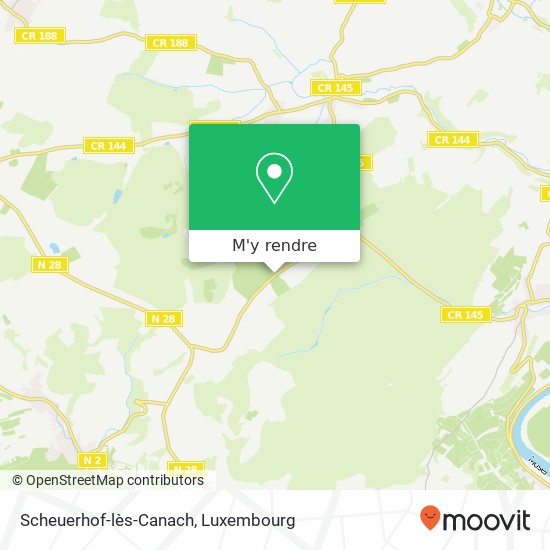Scheuerhof-lès-Canach plan