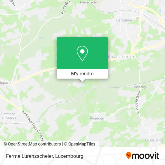 Ferme Lurenzscheier plan