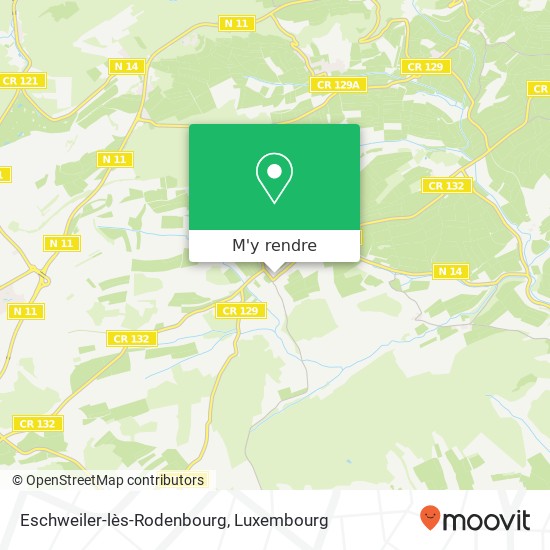 Eschweiler-lès-Rodenbourg plan