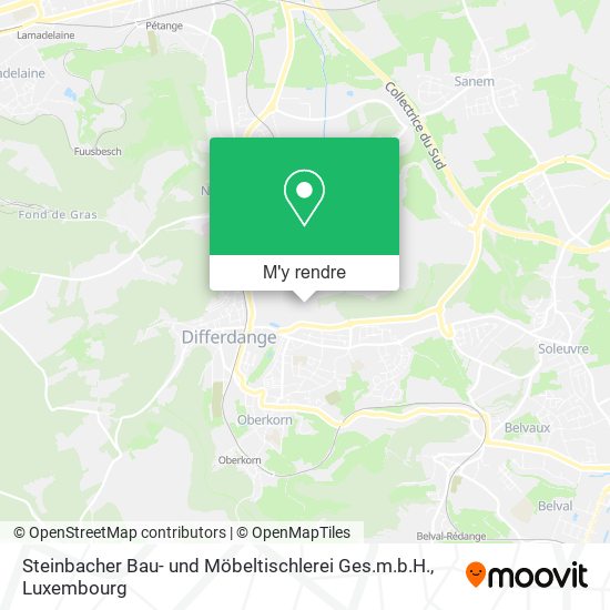 Steinbacher Bau- und Möbeltischlerei Ges.m.b.H. plan