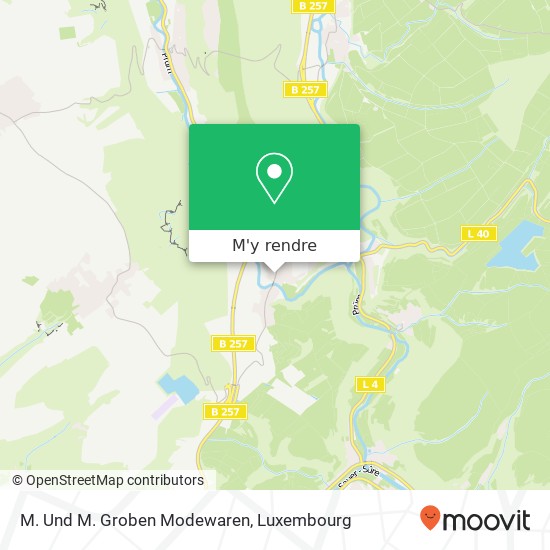 M. Und M. Groben Modewaren plan