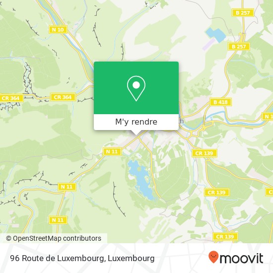 96 Route de Luxembourg plan