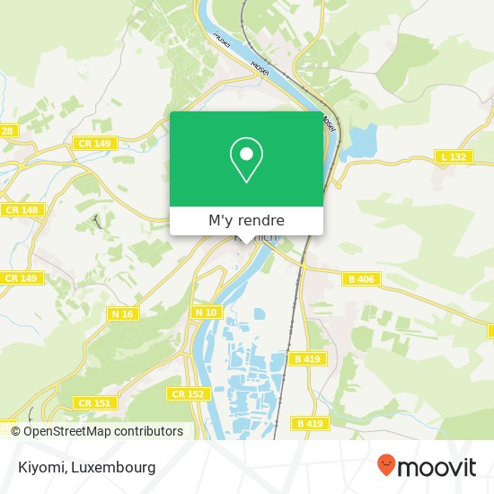 Kiyomi, 26, Rue de Macher 5550 Remich plan