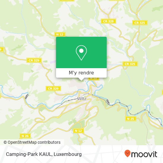 Camping-Park KAUL plan