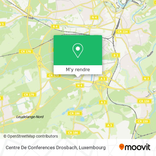Centre De Conferences Drosbach plan
