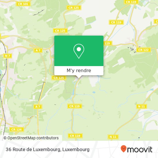 36 Route de Luxembourg plan