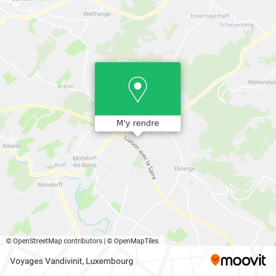 Voyages Vandivinit plan