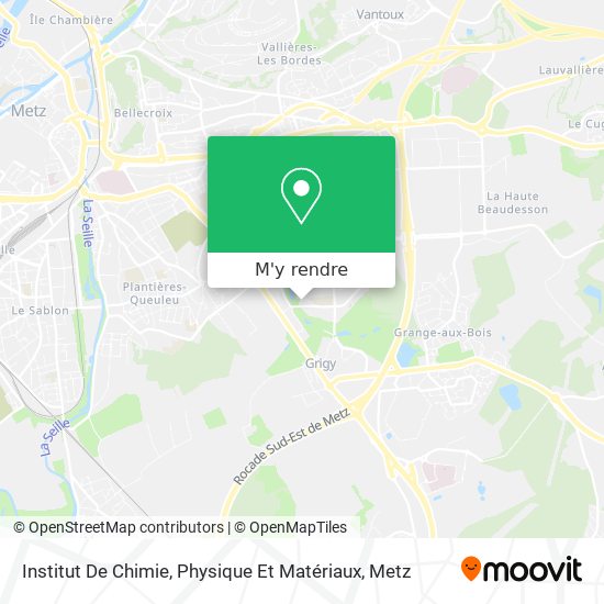 Institut De Chimie, Physique Et Matériaux plan