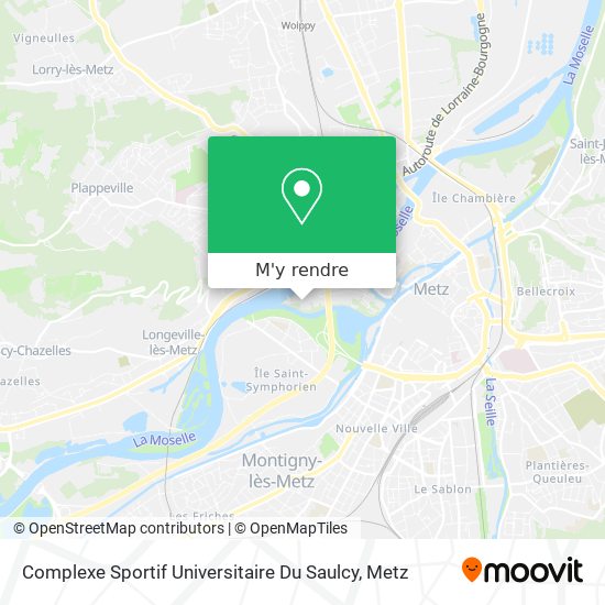 Complexe Sportif Universitaire Du Saulcy plan