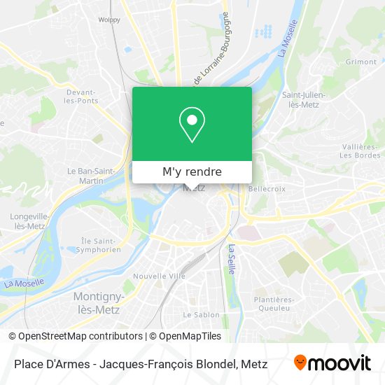 Place D'Armes - Jacques-François Blondel plan